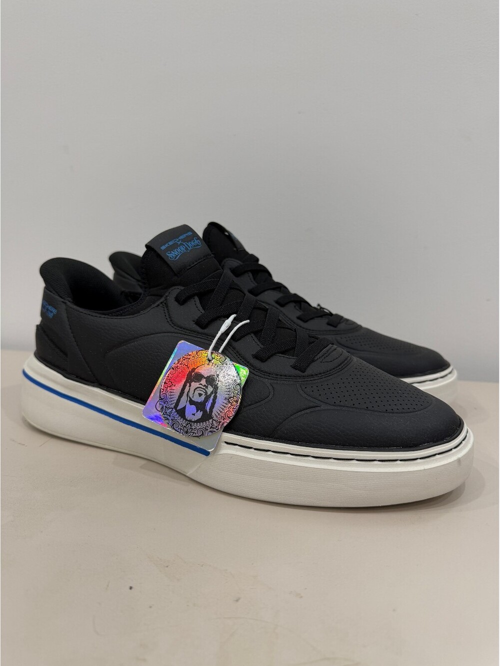Snoop Dogg x Converse Black Low Top Sneakers White Sole Men's 11.5/Women's 13
